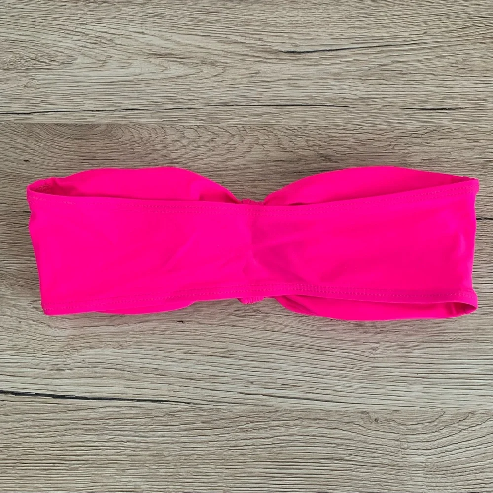 2/$30 bandeau style knot detail bikini top